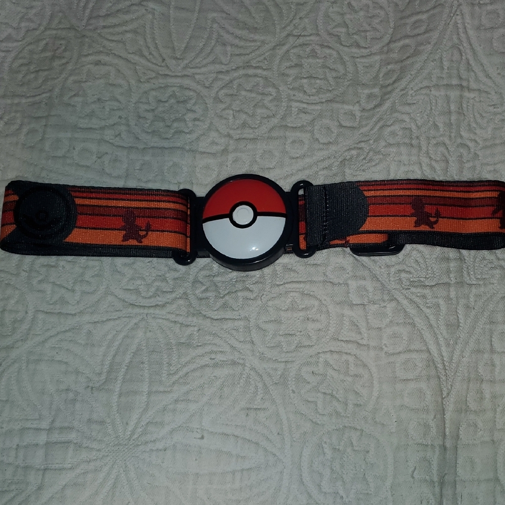 Pokemon Red and Black Kids Belt